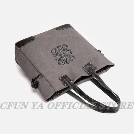 CFUN YA Trend Canvas Tote Bags For Women Female Shoulder Bag Messenger Pack Large Top Handle Bag Handbags Mummy Bolsa Feminina - Vickie Lynn's
