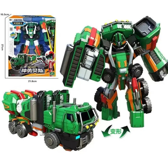2023 TOBOT Brother Rhino Explosive Bomb Atomic Tank Man Beast Hero Roaring Whirlwind Transform Distortion Toys Kids Robot Gifts