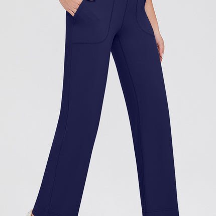 Basic Bae Full Size Drawstring High Waist Pants with Pockets