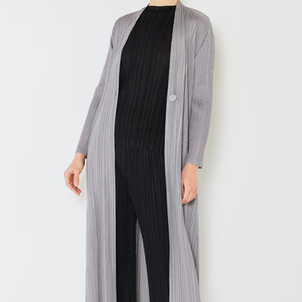 Marina West Swim Pleated Long Sleeve Cardigan