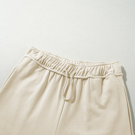 Drawstring Wide Leg Pants