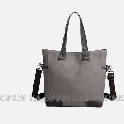 CFUN YA Trend Canvas Tote Bags For Women Female Shoulder Bag Messenger Pack Large Top Handle Bag Handbags Mummy Bolsa Feminina - Vickie Lynn's