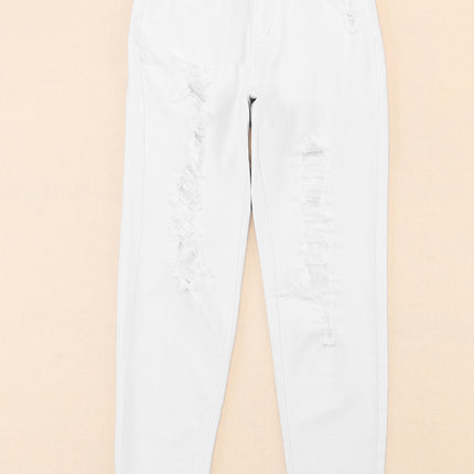 Distressed Jeans with Pockets