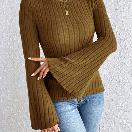 Round Neck Flare Sleeve T-Shirt