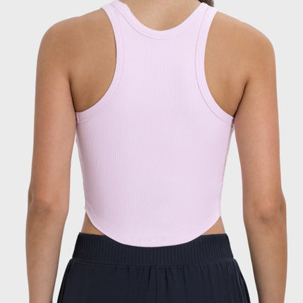 Round Neck Racerback Active Tank