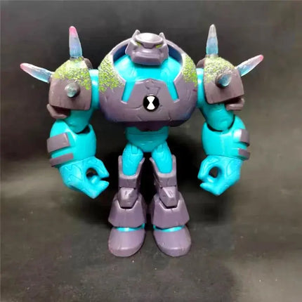 Genuine Ben Tennyson 10 Anime Figure Doll Monster Figure Toys Ben10 Omnitrix Table Ornaments Gifts for Children