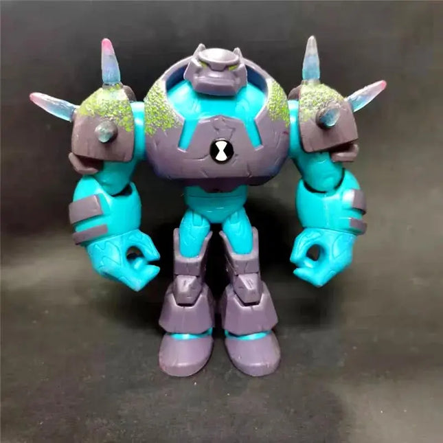 Genuine Ben Tennyson 10 Anime Figure Doll Monster Figure Toys Ben10 Omnitrix Table Ornaments Gifts for Children