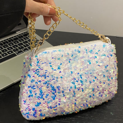 Sequin Removable Strap Shoulder Bag