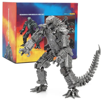 SHM Godzilla Vs Kingkong Action Figure Movie King of The Monsters Gojira Glue Monster Movable Joints Toys for Kid Boy Gift - Vickie Lynn's