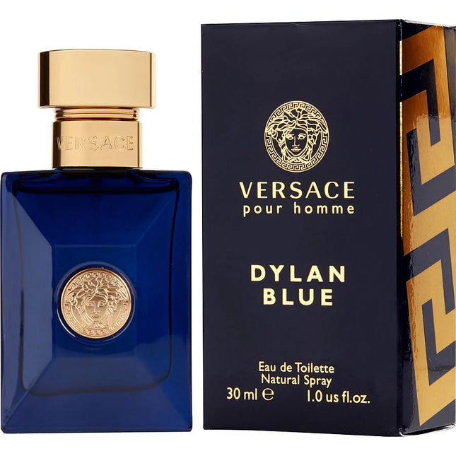 Versace Dylan Blue Eau De Toilette Spray 0.27 oz Travel Spray