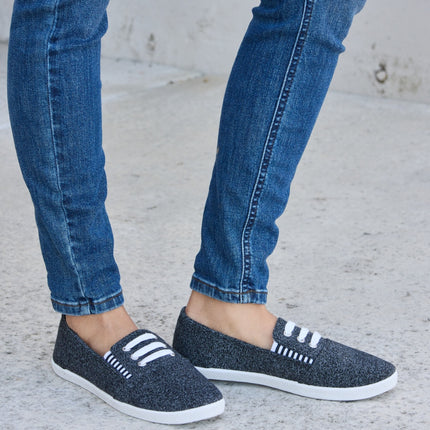 Forever Link Round Toe Slip-On Flat Sneakers