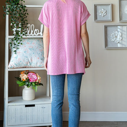 Heimish Full Size Letter Graphic Short Sleeve T-Shirt