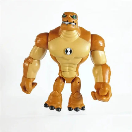 Genuine Ben Tennyson 10 Anime Figure Doll Monster Figure Toys Ben10 Omnitrix Table Ornaments Gifts for Children