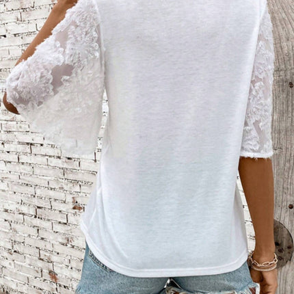 V-Neck Half Sleeve T-Shirt