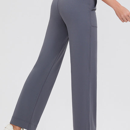 Basic Bae Full Size Drawstring High Waist Pants with Pockets