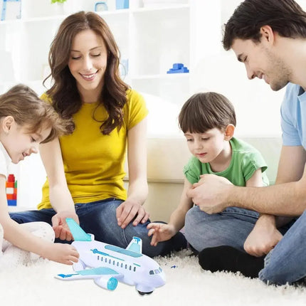 Toy Airplane Transport Plane Toys For Toddlers Simulation Air Bus Airplane Toy Universal Wheel Airplane Model Gift For Kids