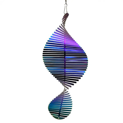 3D Rotating Wind Spinner Garden Decoration Outdoor Pendants Balcony Wind Chimes Hanging Decorations for the House Home Decor Set