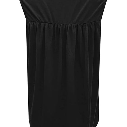 Lace Detail Round Neck Tank