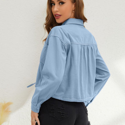 Collared Neck Long Sleeve Shirt