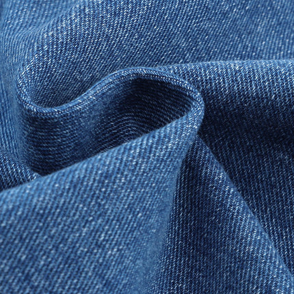 Collared Neck Button Up Denim Jacket