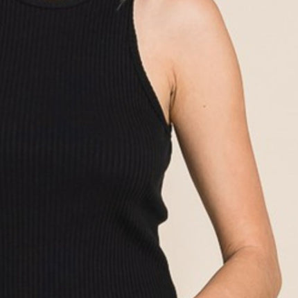 Culture Code Full Size Ribbed Round Neck Tank