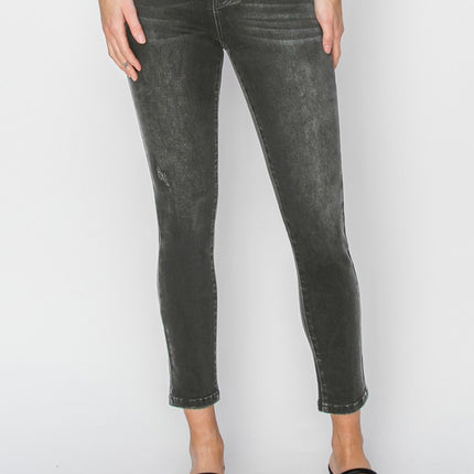 RISEN Full Size High Rise Ankle Skinny Jeans