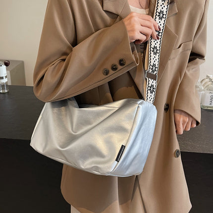 PU Leather Adjustable Strap Crossbody Bag