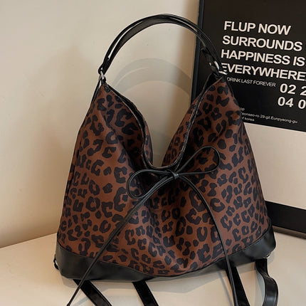 Leopard Dual Purpose Crossbody Bag