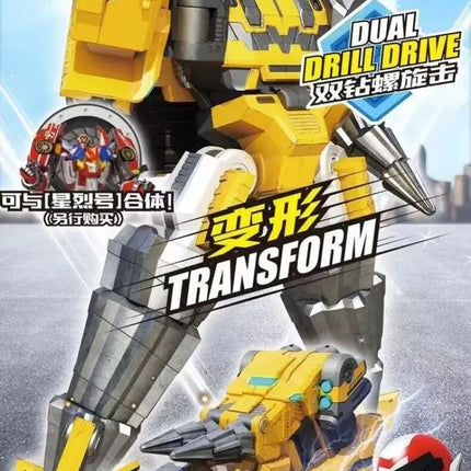2023 TOBOT Brother Rhino Explosive Bomb Atomic Tank Man Beast Hero Roaring Whirlwind Transform Distortion Toys Kids Robot Gifts