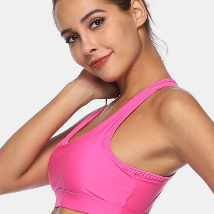 Cutout Scoop Neck Active Tank