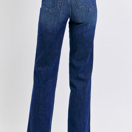 Judy Blue Full Size High Waist Tummy Control Straight Jeans