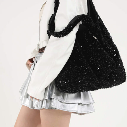 Sequin Polyester Handbag