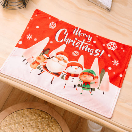 4-Pack Christmas Placemats