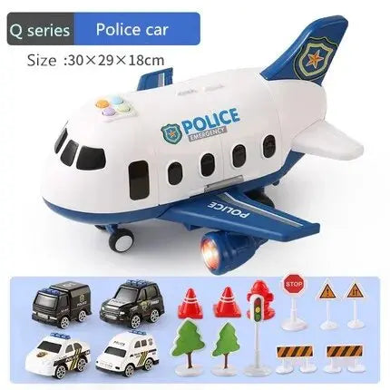 Large Early Education Aircraft Toys Passenger Plane Aircraft Toy DIY Car Toy Aircraft Kids Airplane Toy for Children's Day Gift