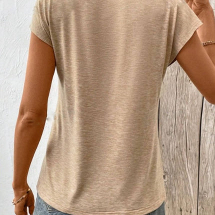 V-Neck Short Sleeve T-Shirt