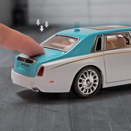 1:24 Rolls Royce Phantom Mansory Alloy Car Diecasts & Toy Vehicles Car Model Sound and light Pull back Car Toys For Kids Gifts