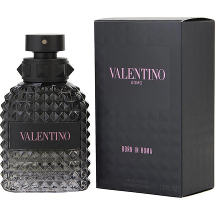 Valentino Uomo Born In Roma Eau De Toilette Spray 0.27 oz Travel Spray