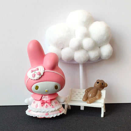 My Melody Anime Figure Sanrio Kawaii Toys Cartoon Collection Japanese Kawaii Cute Gifts Decoration Christmas Gifts for Children - Vickie Lynn's