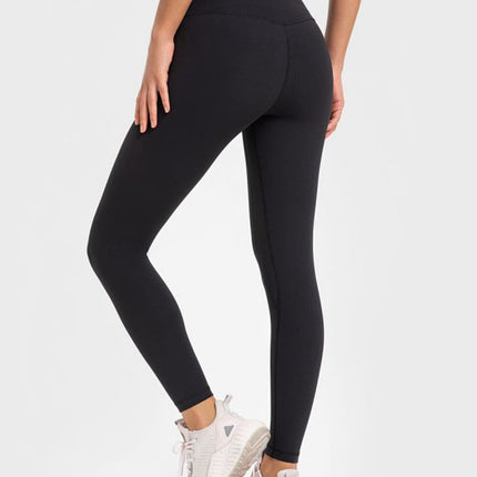 Millennia Highly Stretchy Wide Waistband Yoga Leggings