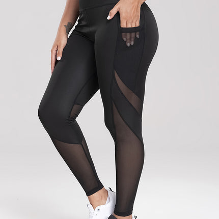 Pocketed High Waist Active Leggings