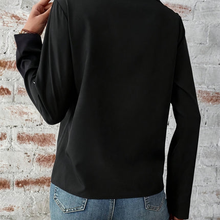 Zip Up Long Sleeve Jacket