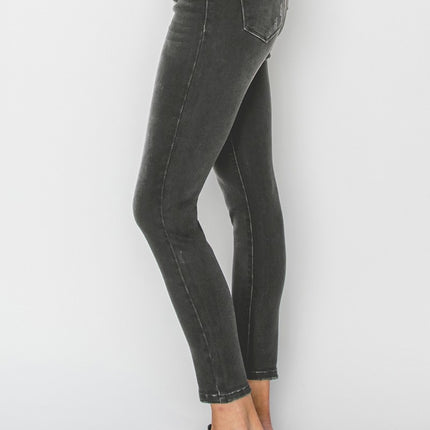 RISEN Full Size High Rise Ankle Skinny Jeans