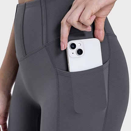 Pocketed High Waist Active Leggings