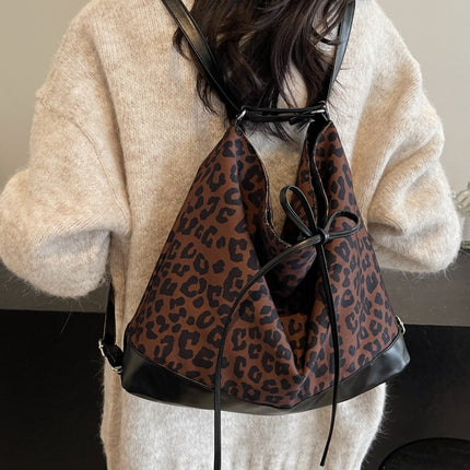 Leopard Dual Purpose Crossbody Bag
