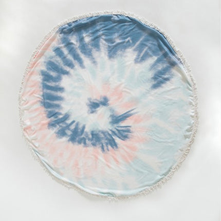 Justin Taylor Dreamland Tie Dye Round Beach Towel