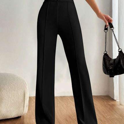 High Waist Wide Leg Pants