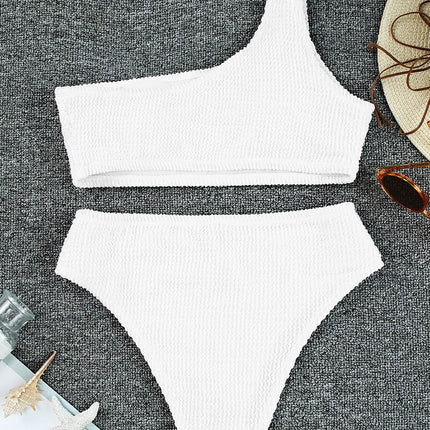 Single Shoulder Bikini Set