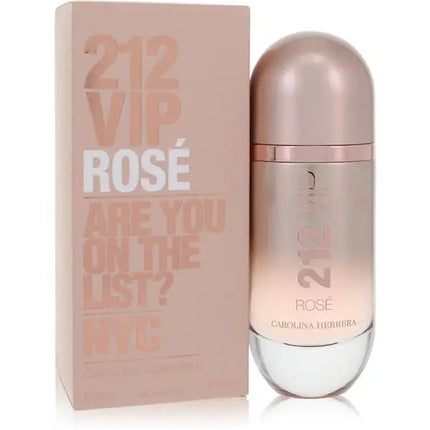 212 Vip Rose Eau De Parfum Spray 0.27 oz Travel Spray for Women