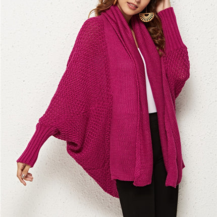 Angel Wings Open Front Batwing Sleeve Cardigan