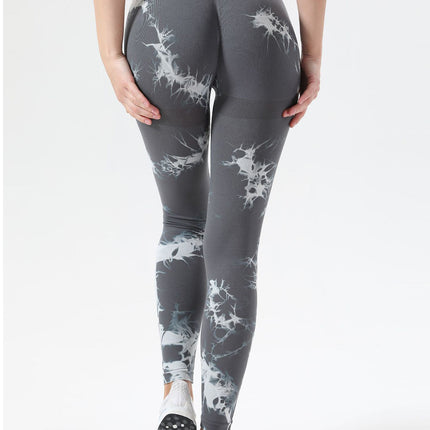 Tie-Dye High Waist Active Leggings